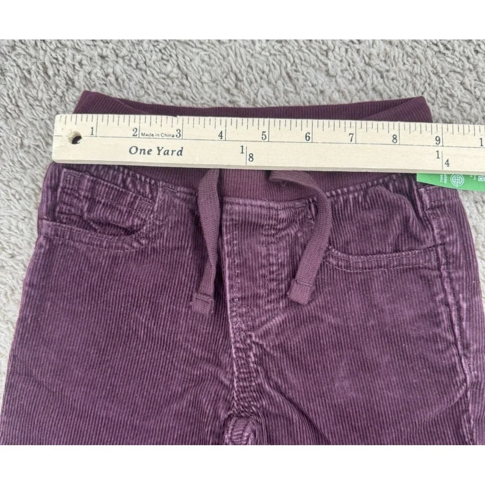 Baby Gap Pants 2 Years (30-33lbs) Burgundy Corduroy Original Pull-on Pants NWT‎